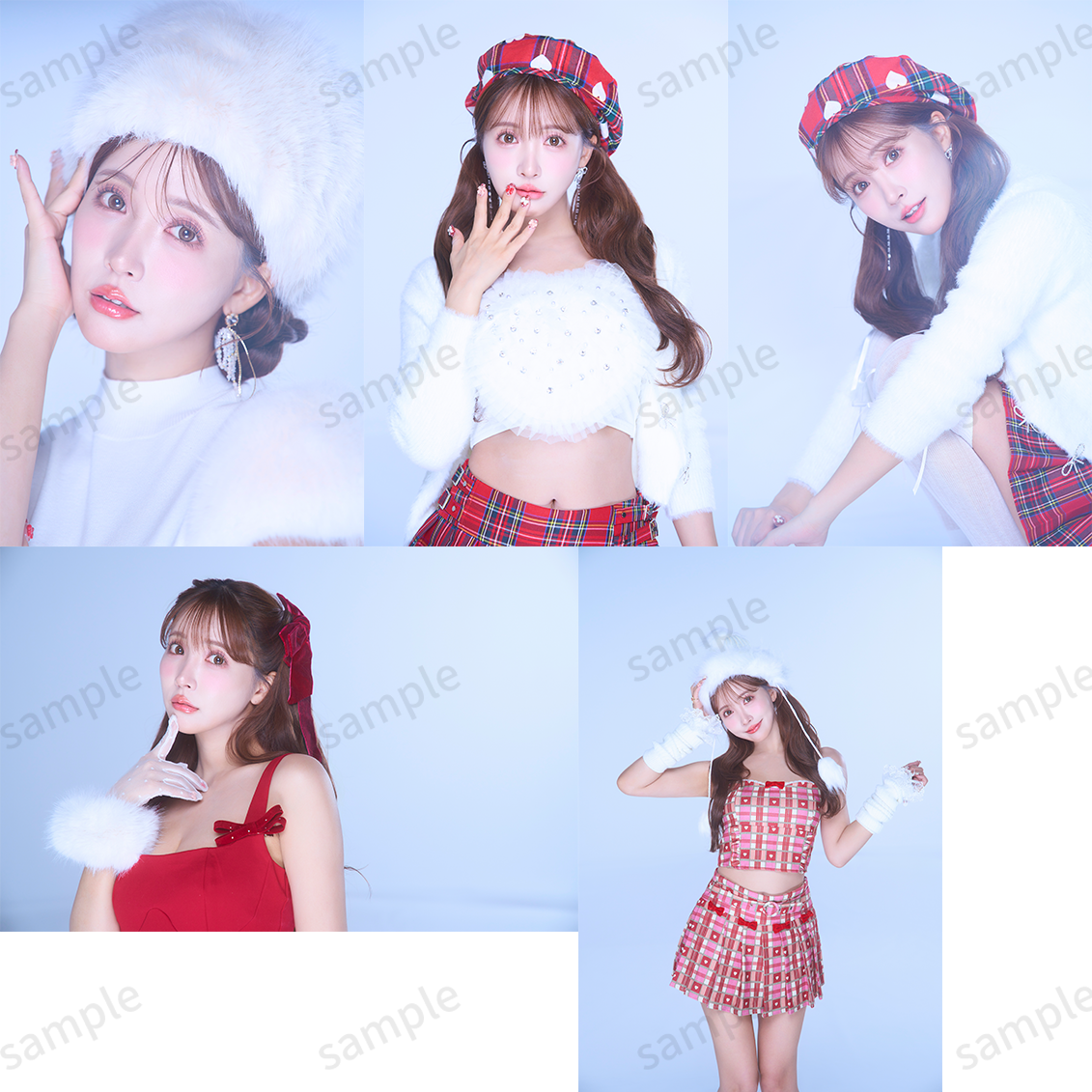 生写真5枚セット23クリスマス